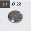 H1 - Belső hatszöggel ellátott zár (imbusz)