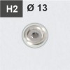 H2 - Belső hatszöggel ellátott zár (imbusz)